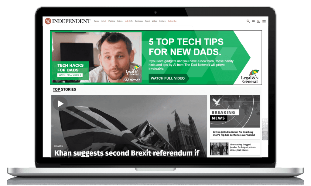 Video and Media Trends Advertisers Should Follow in 2022 and Beyond 16 in banner video ad min 1