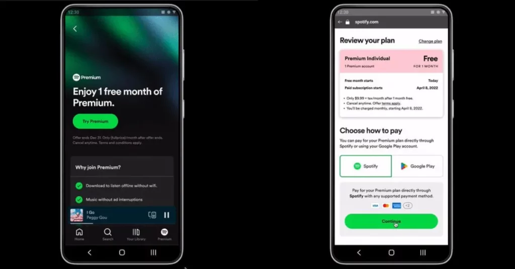 Google allows Spotify and Bumble to bill US users within apps 10 ew4