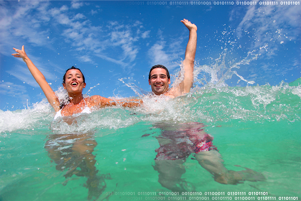 Kiwi.com : Connecting people and Places 14 kiwi swiming 2 people 1