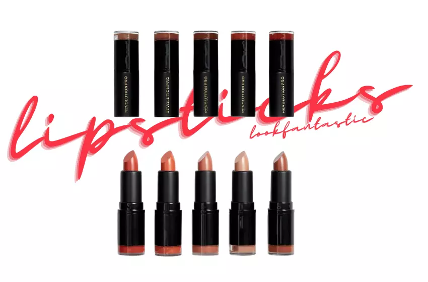Different Lipsticks Shades On LookFantastic.