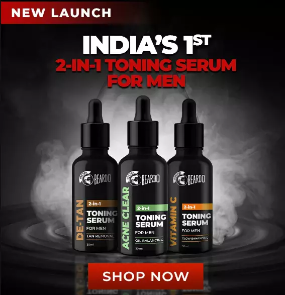 India's best Toning Serum You gets on Beardo.