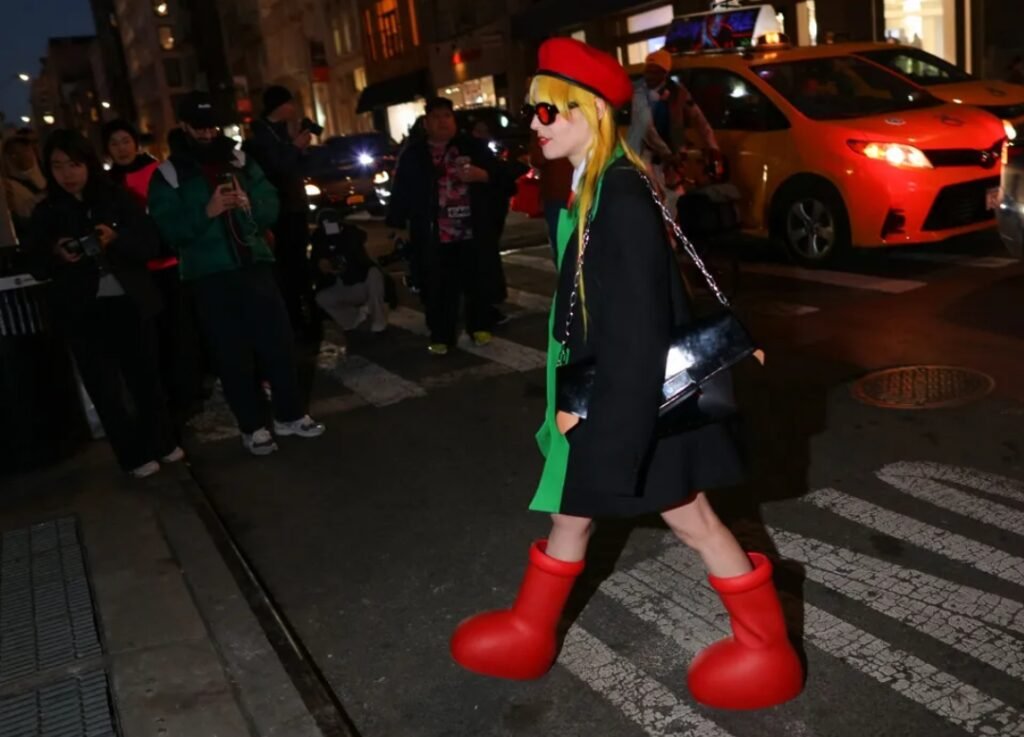 MSCHF's Red Boots