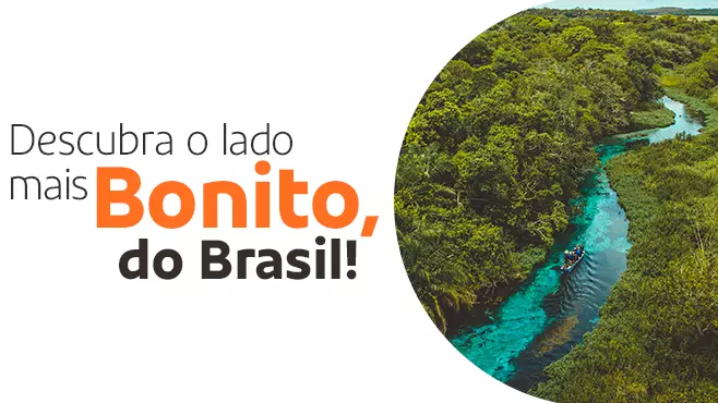 15% OFF Cupom Viaje para precinho e 10 Bonito Do Brasil Coupom