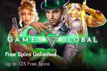 125 Free Spins On Welcome Bonus